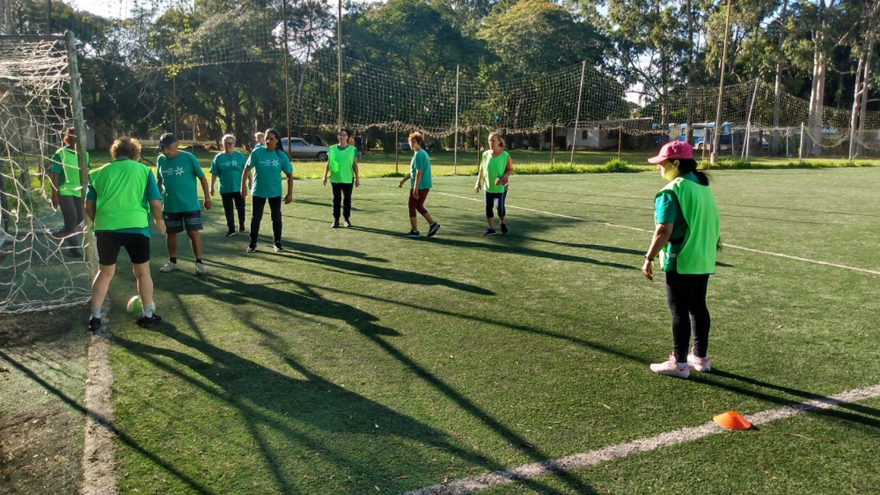 “Futebol Andando” uma alternativa com benefícios para praticantes idosos