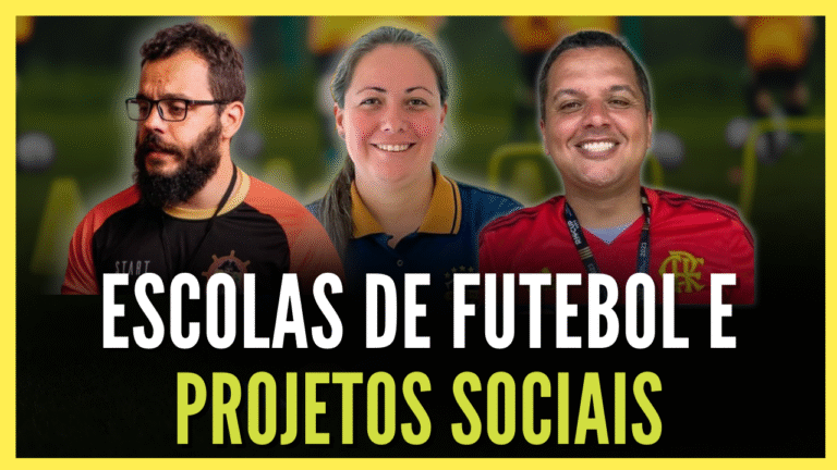 Atuação de professores em Escolas de Futebol e Projetos Sociais