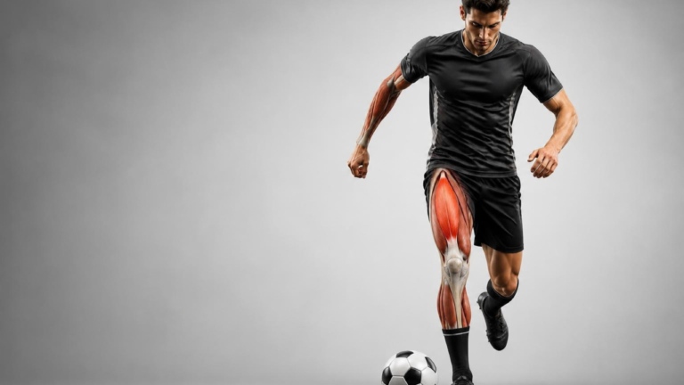 Cicatriz no reto femoral pode ajudar a identificar jogadores jovens com maior incidência de lesões musculares